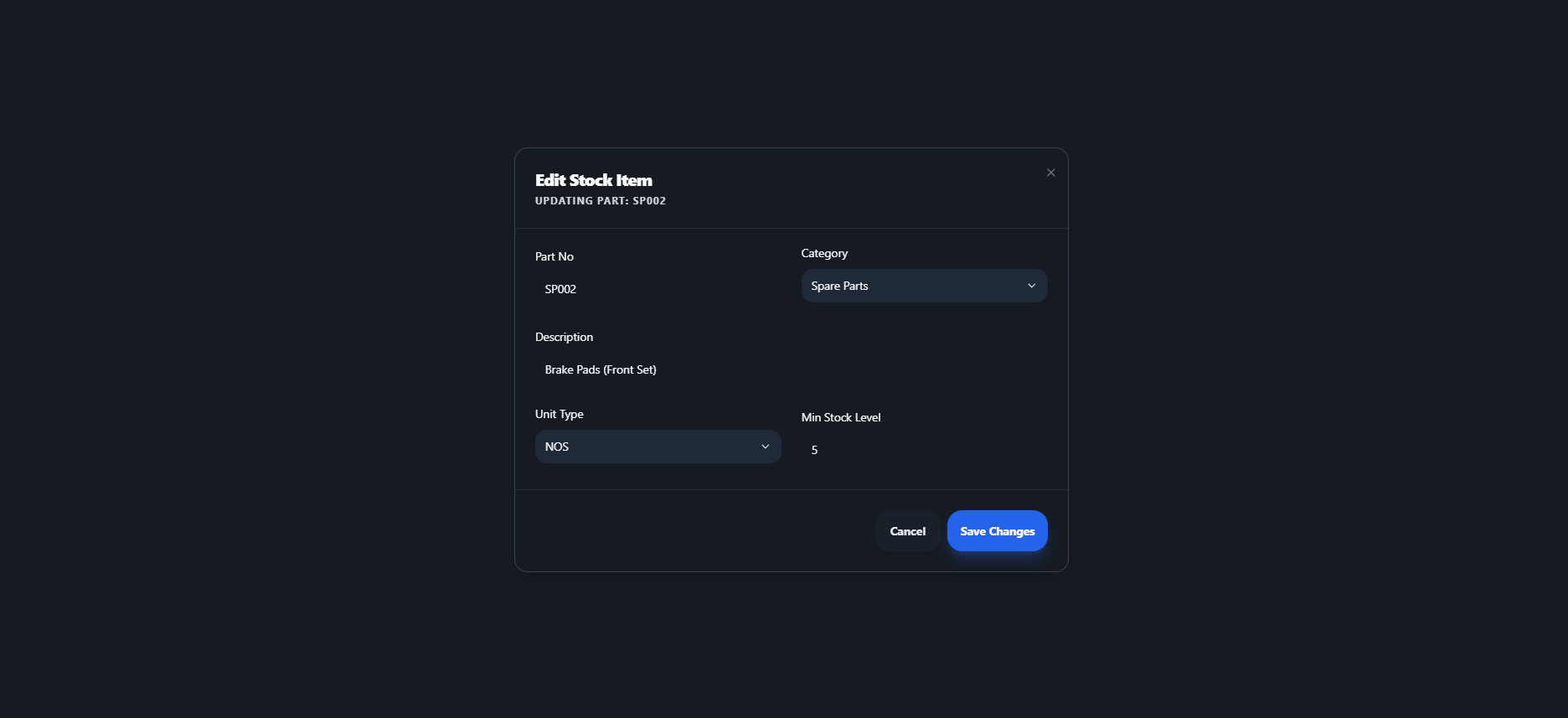 stock management screenshot 3