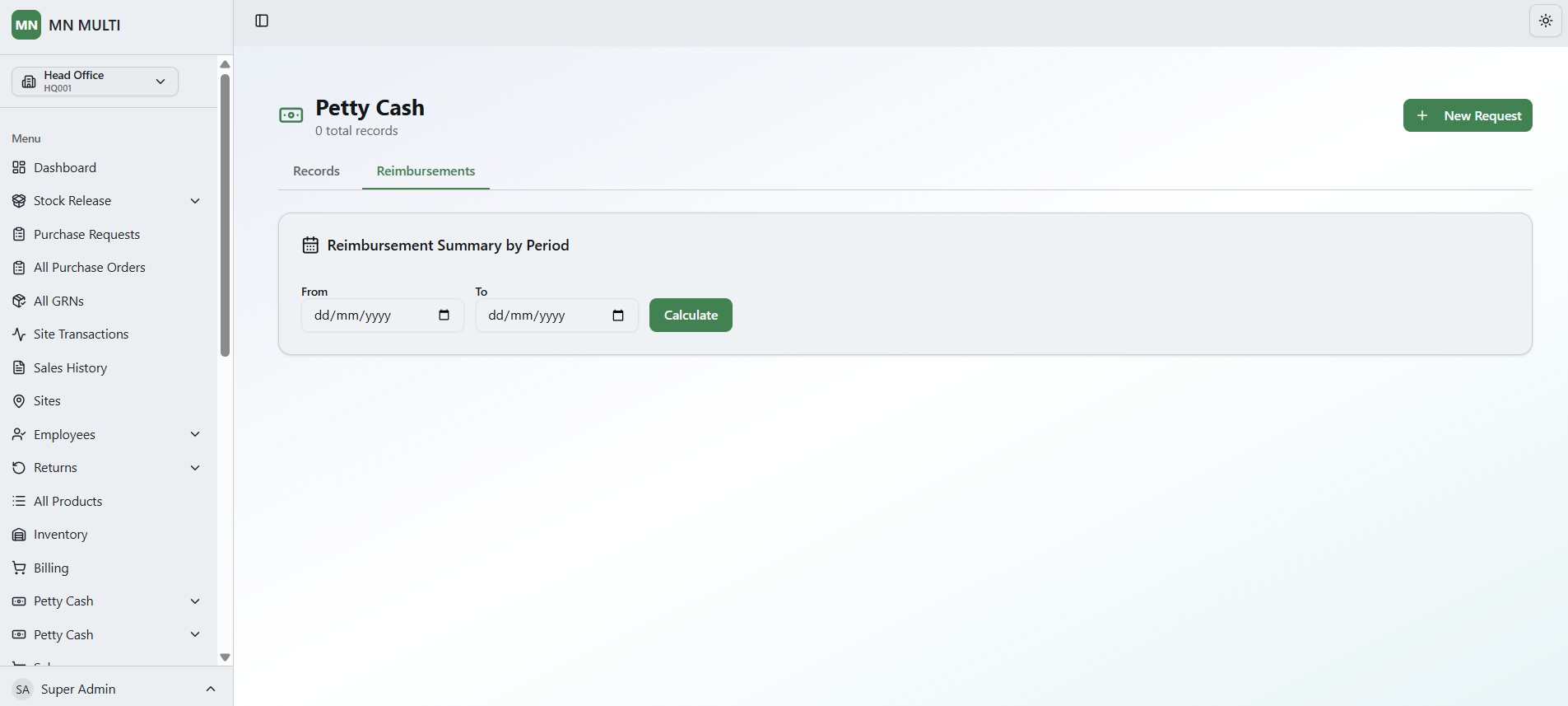 Petty Cash Management screenshot 2
