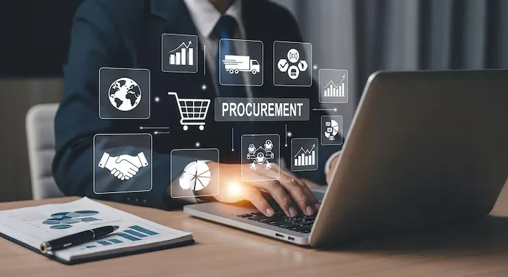 Procument Management System background
