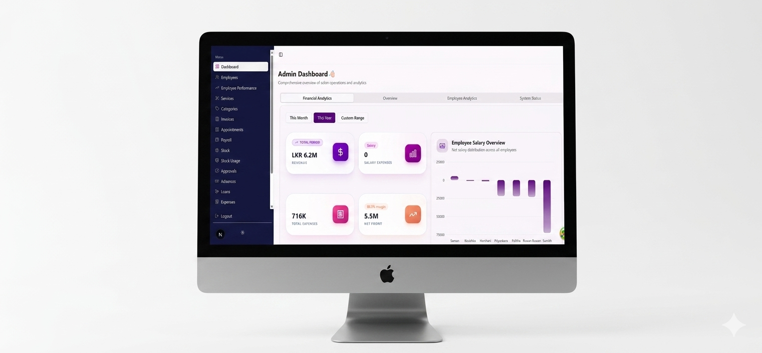 Admin Dashboard screenshot 1