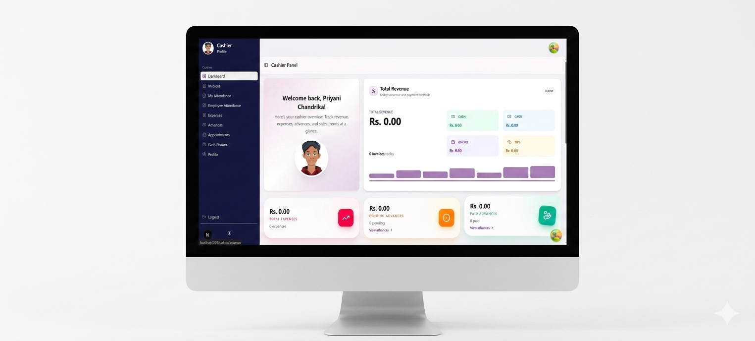 Cashier Dashboard image