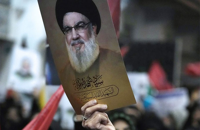 Hezbollah leader Nasrallah was killed last year inside the war operations room, aide says