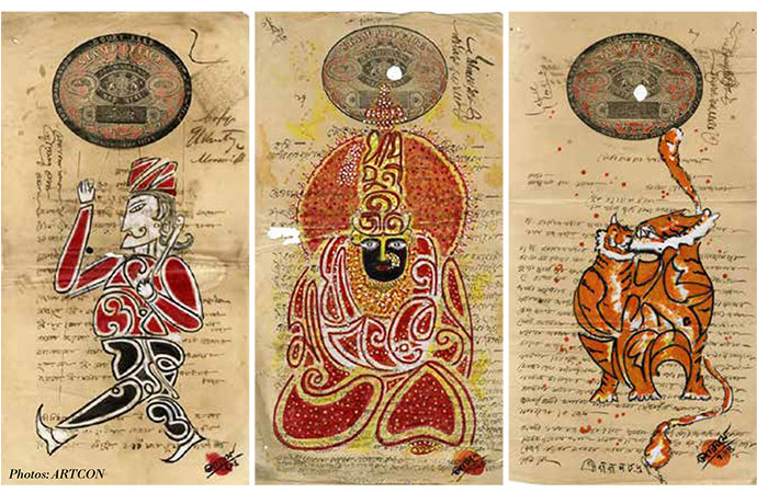 ‘Decorated Deeds’: Arham–ul–Huq Chowdhury’s calligraphic tribute to Bangla heritage ongoing at AFD