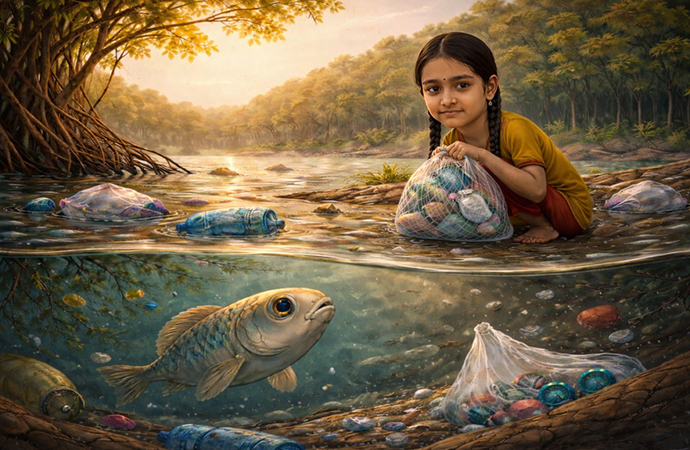 Ruhi and the Girl Who Listened to the River