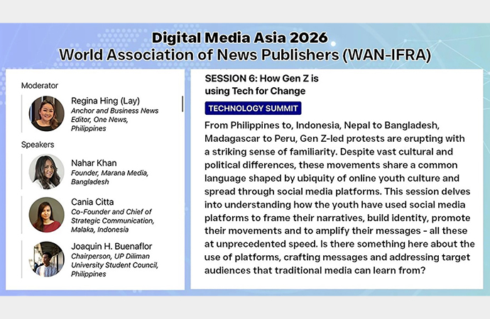 Nahar Khan invited to speak at Asia-Pacific’s premier Digital Media Summit