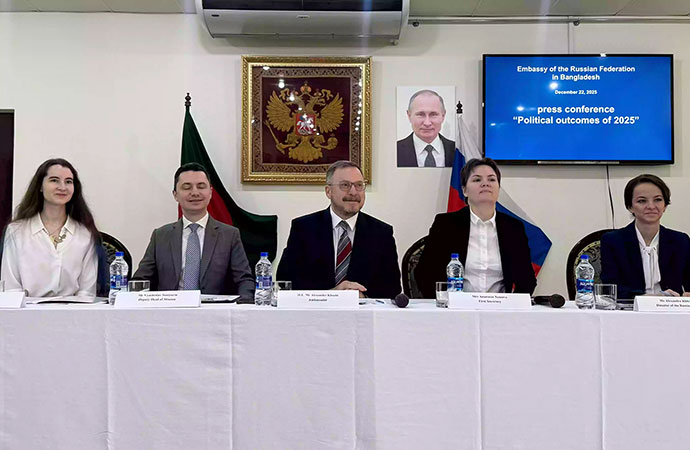 Russia wants Dhaka to reduce tensions domestically, also with India