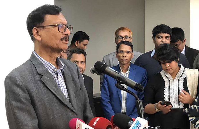 What is going at St Martin's Island?