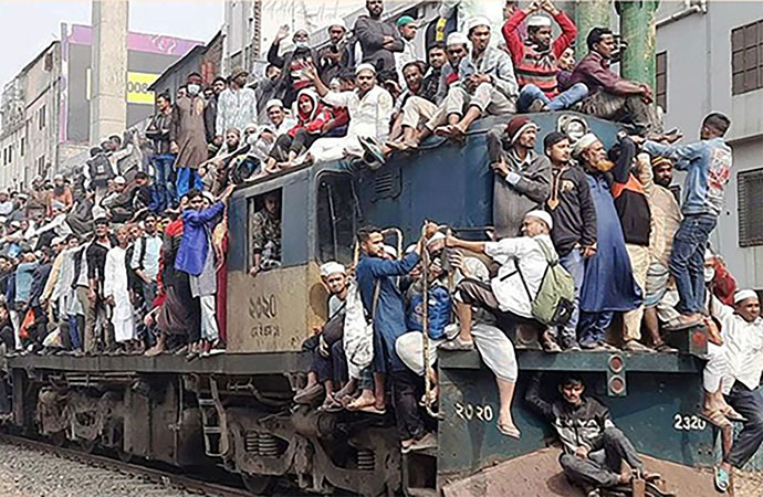 When Distance Collapses: Bangladesh Homeward Tide and Geography of Belonging