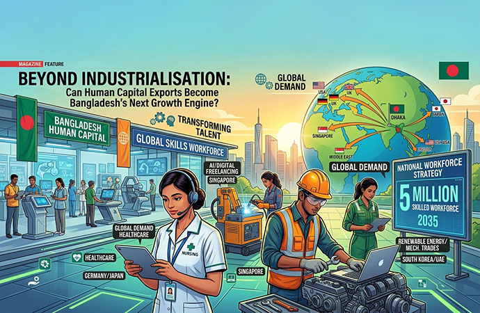 Beyond Industrialisation: Can Human Capital Exports Become Bangladesh's Next Growth Engine?