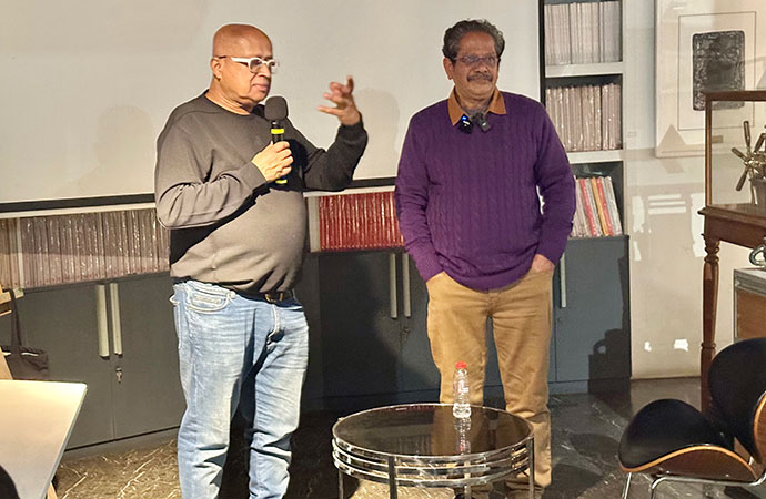 An Evening with Shishir Bhattacharjee at Cosmos Art Echo