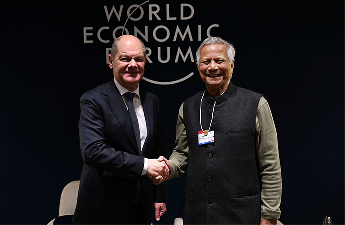 Will support you, German Chancellor tells Dr Yunus on Bangladesh's transition to democracy