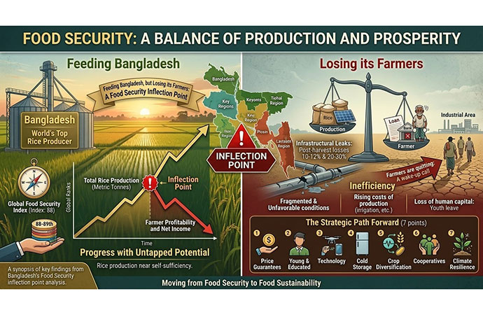 Feeding Bangladesh, but Losing its Farmers: A Food Security Inflection Point