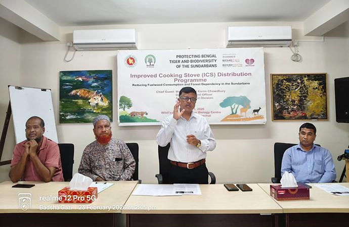 WildTeam launches Improved Cooking Stove distribution programme in Mongla