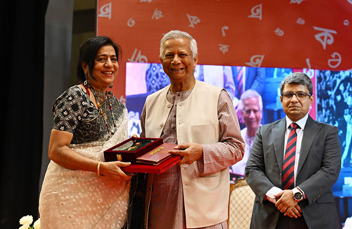 “My Ekushey Padak award is dedicated to the women representing Bangladesh within the nation and beyond:” Rokeya Sultana