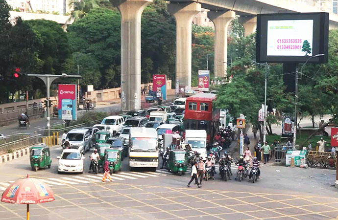 Can AI cameras fix Dhaka’s traffic mess? Early results offer encouragement