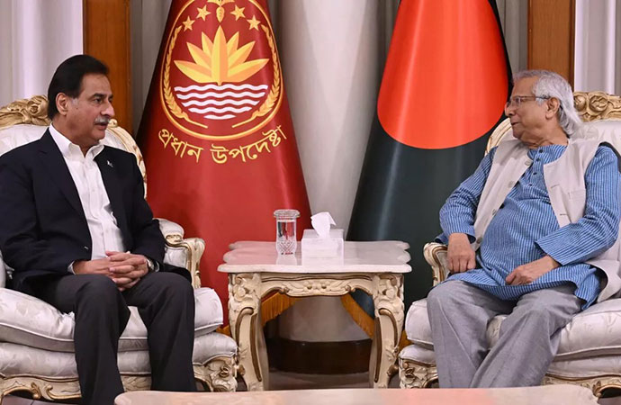 Pakistan Speaker meets Prof Yunus, expresses sorrow over Khaleda Zia’s demise