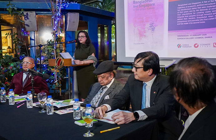 Enayetullah Khan’s ‘Bangladesh and Singapore’ book outlines roadmap to bilateral FTA