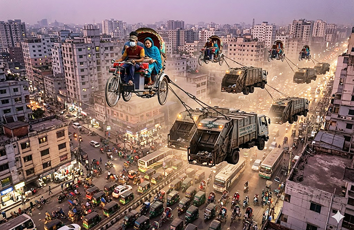 Dhaka: Are Tesla's the city's symbol?