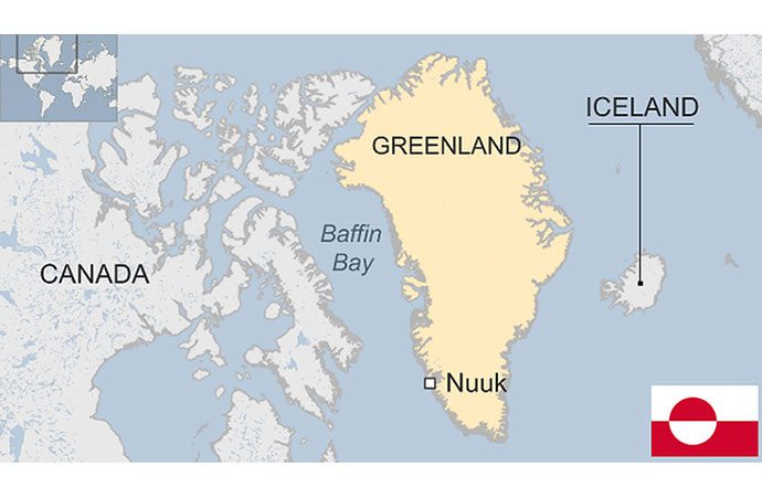 US President Donald Trump has been discussing "a range of options" to acquire Greenland