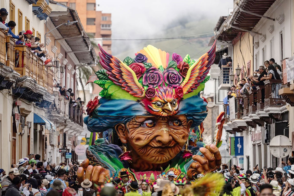 Photos show Carnival celebrations in the Colombian city of Pasto