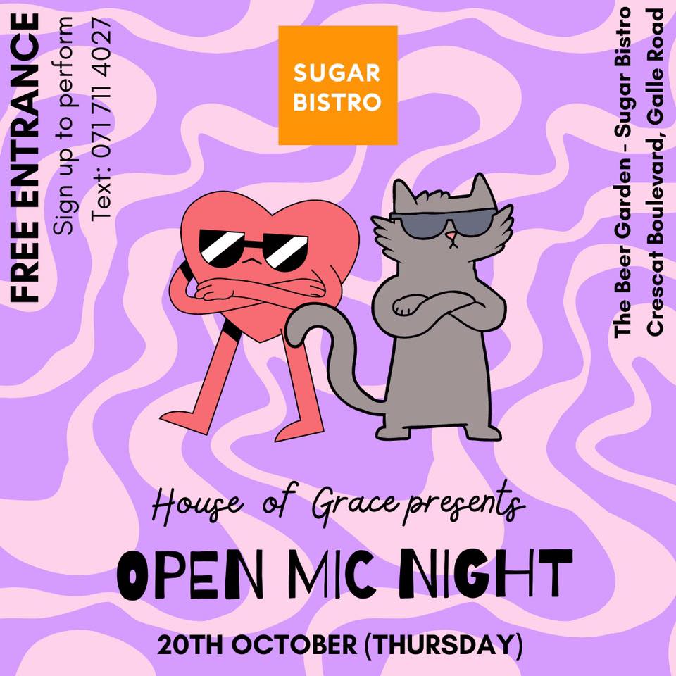 House of Grace Open Mic Night at Sugar Bistro Decibel
