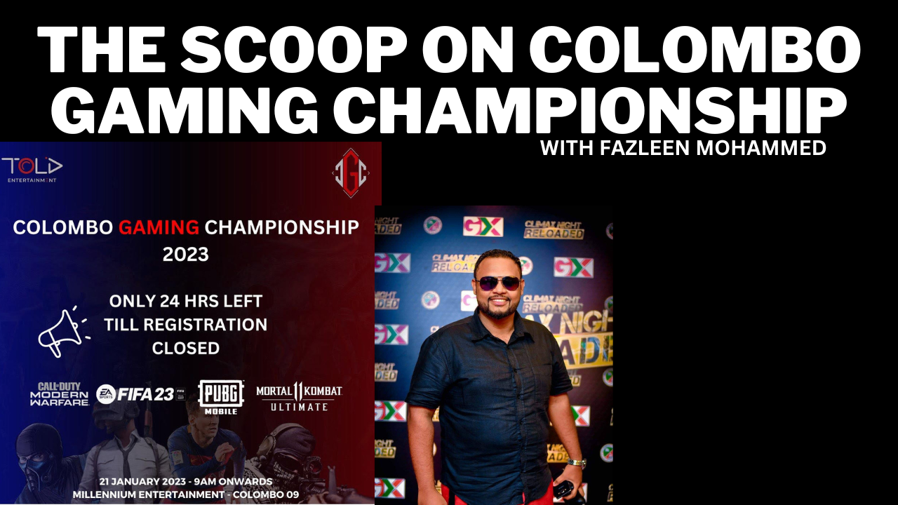 eSports The Colombo Gaming Championship Is On! Decibel