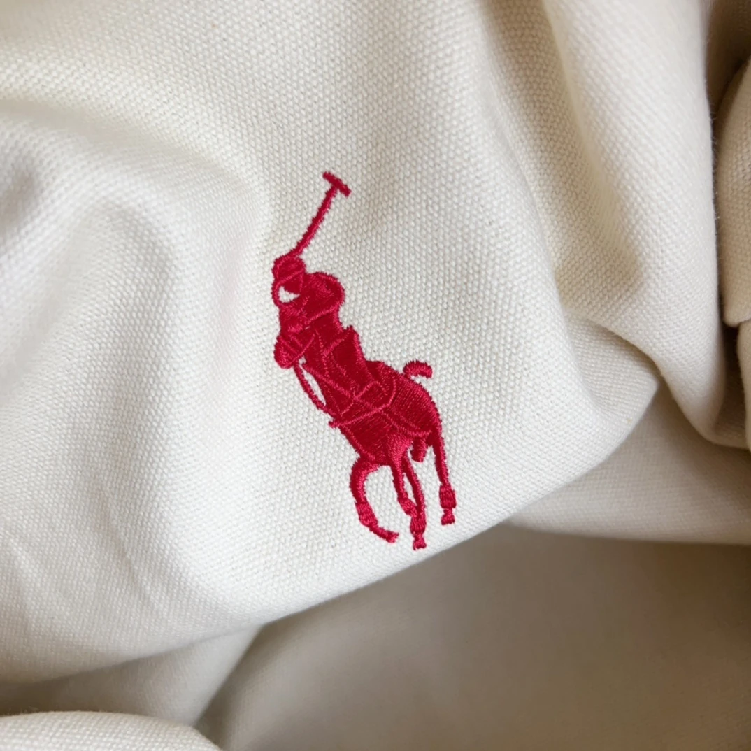 ZH516 Ralph Lauren double-sided printed canvas bag 45.5$ gallery