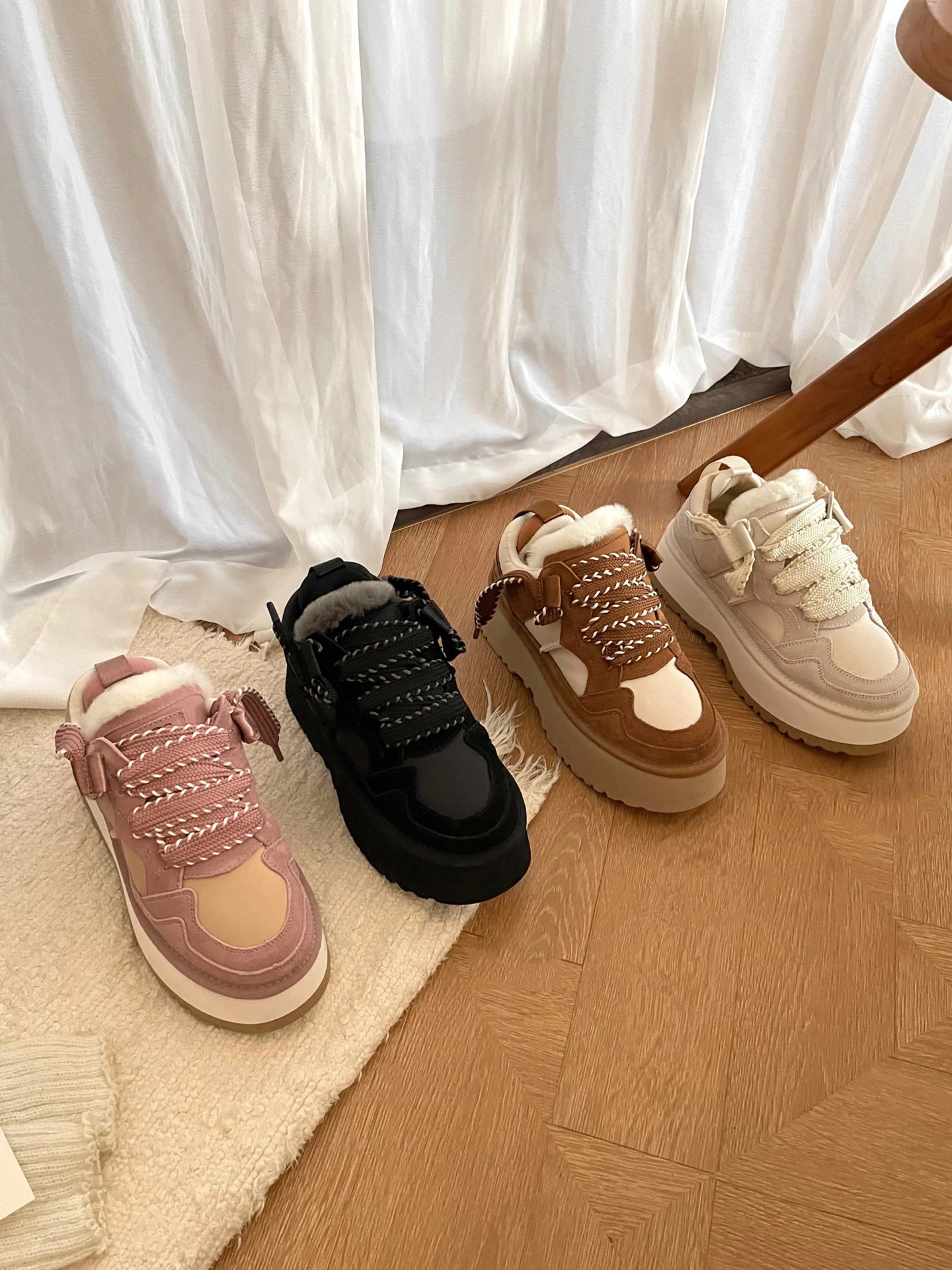 ZH563 UGG Astromel Platform Sneakers 72$ gallery