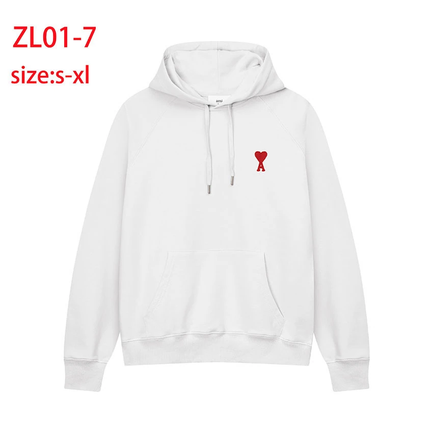 ZL01 Ami hooded sweatshirt for autumn and winter 42$ gallery