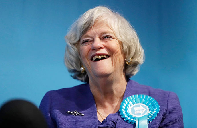 ormer politician and reality TV contestant Ann Widdecombe