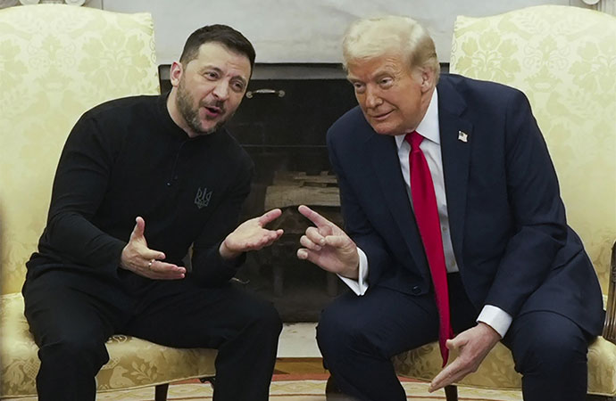A meeting unlike any other in the Oval Office