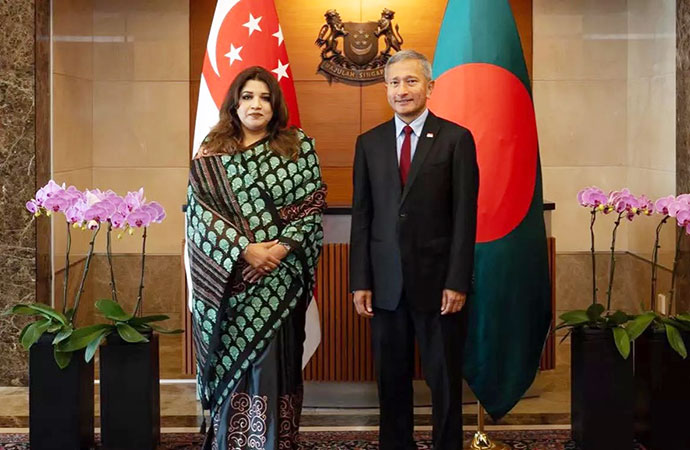 Bangladesh, Singapore hopeful of early conclusion of FTA