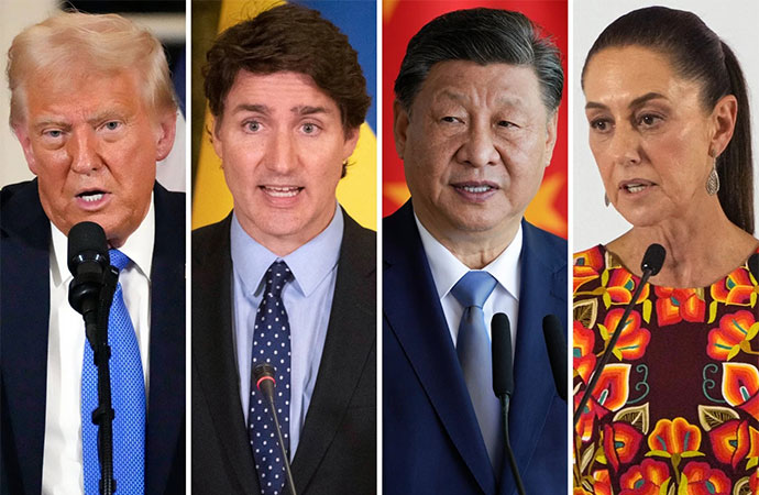 President Donald Trump launched a trade war against America’s three biggest trading partners