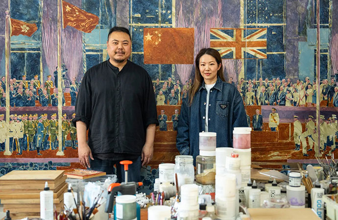Hong Kong painter explores city’s history at Art Basel