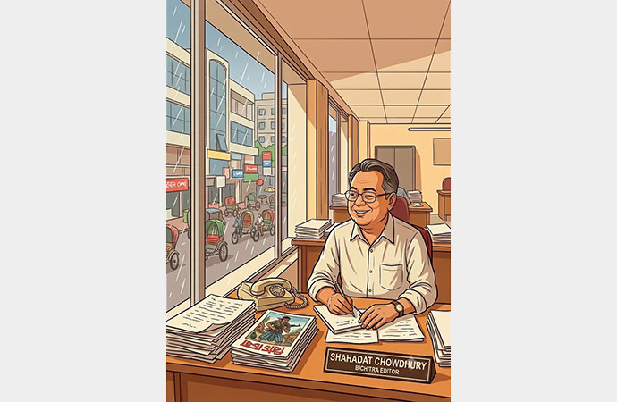 Weekly Bichitra and Editor Shahadat Chowdhury: Voices of Transition