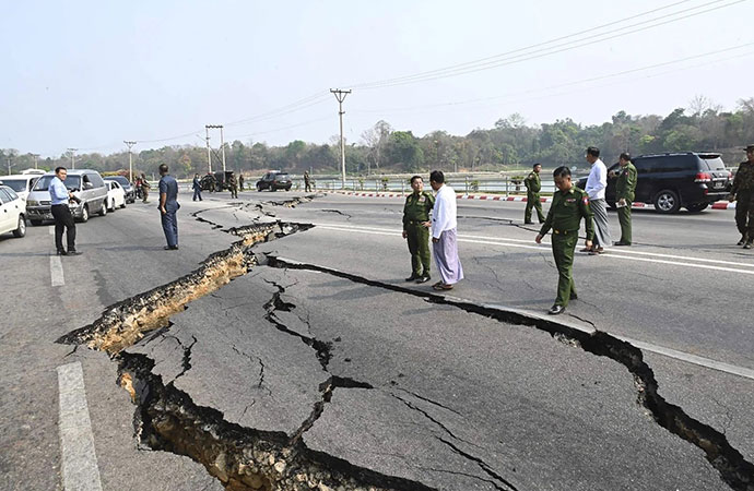 Myanmar’s ruling military declared a temporary ceasefire in the country’s civil war