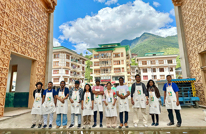 Rivers, Peaks, and Expressions – My Experience at the SPBA Bhutan Art Camp 2025