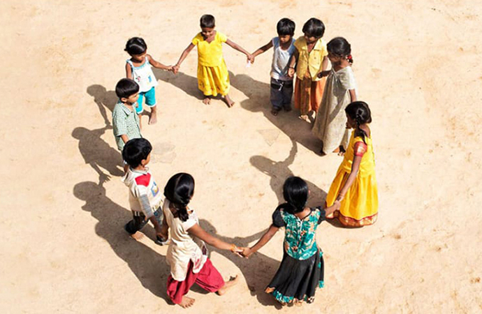 Village Games: Magical Childhood of Bangladeshi Children in Winter