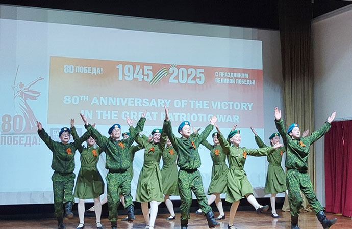 Russia’s V-Day: OBRAZ anchor celebrations @Russian House in Dhaka