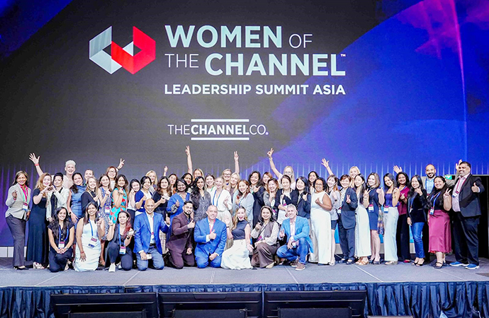 Catherine Gardner Khan at the Women of the Channel Leadership Summit Asia 2026