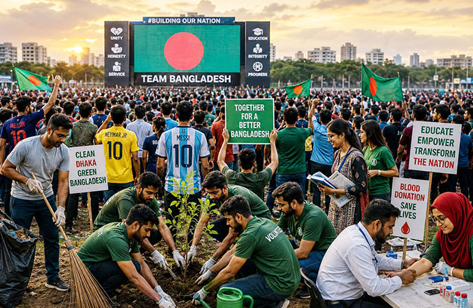 Can We Roar as Loudly for Bangladesh as We Do for Football?