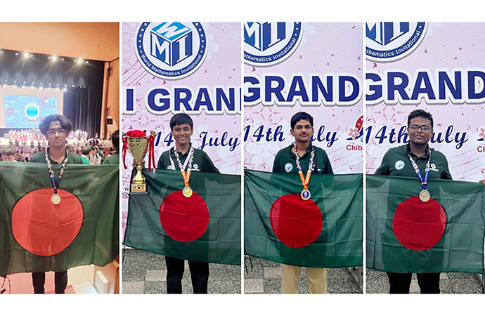 Hatful of medals for Bangladeshi whiz kids at WMI 2026