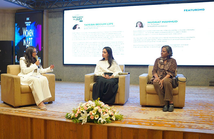 Cosmos Art Echo hosts 10th session featuring artist Mahbubur Rahman
