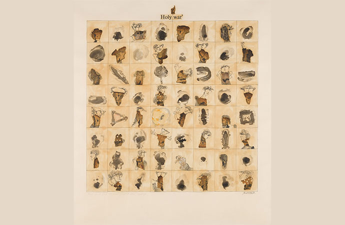Kalidas Karmakar’s ‘Holy War’ attains global spotlight at Sotheby’s auction