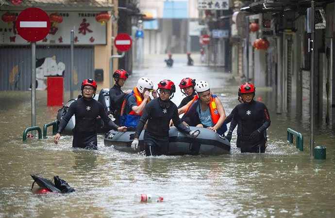 Typhoon Ragasa, one of the strongest storms to hit Asia