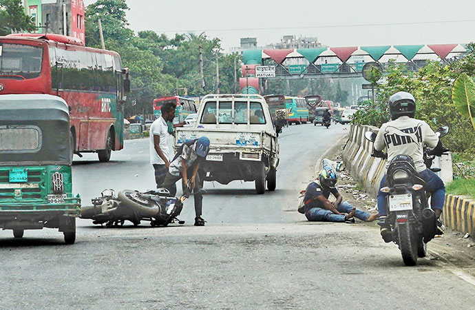 Pedestrians make up majority of road accident victims in Dhaka: Study