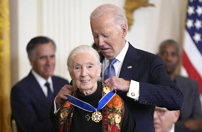 Jane Goodall, the celebrated primatologist and conservationist, has died