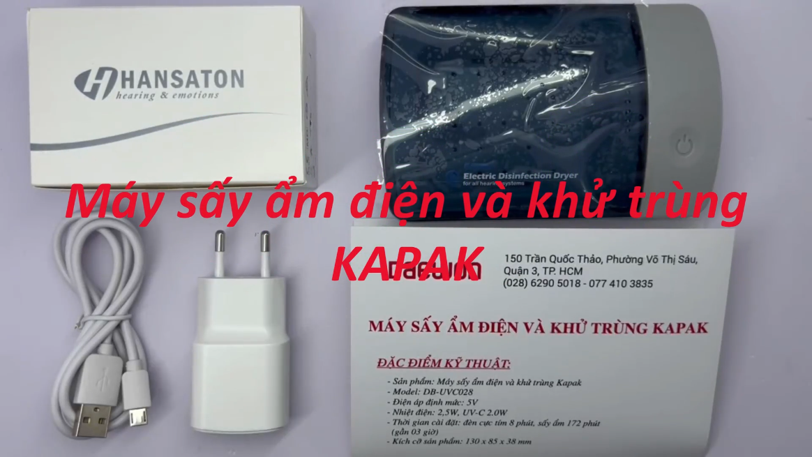 Máy sấy ẩm điện KAPAK