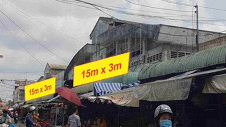 Pano Ốp Tường Tại Trung Tâm Thương Mại Sóc Trăng – Mạc Đĩnh Chi – Phường 9 – Tỉnh Sóc Trăng (2 Vị Trí)