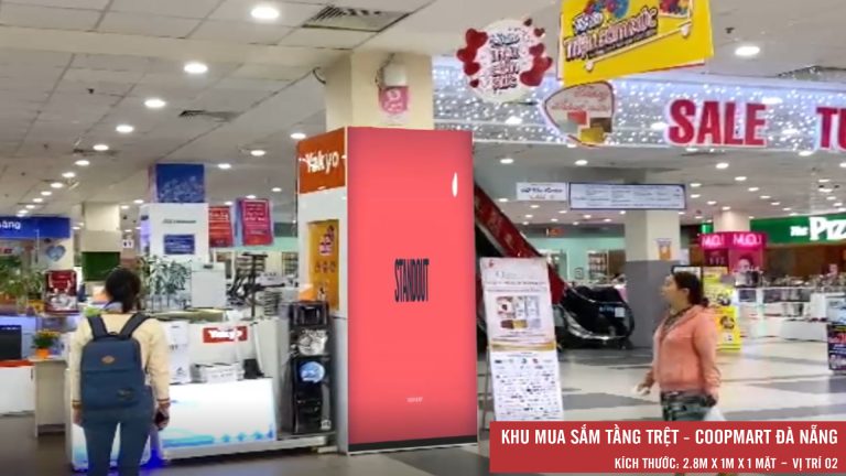 Led Indoor Tại Tầng Trệt Coopmart Đà Nẵng ( Vị Trí 2)